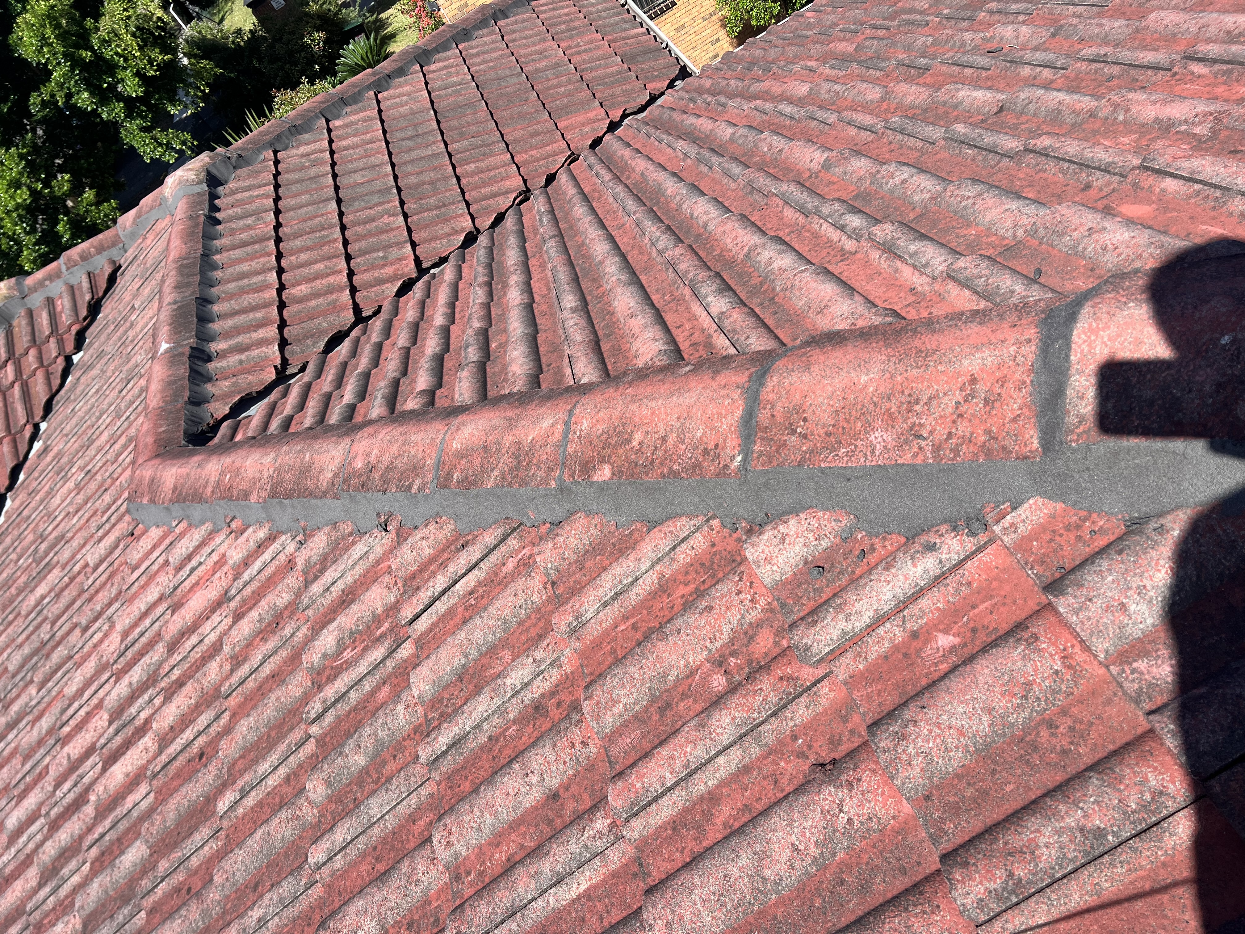 Roof repointing and repairs